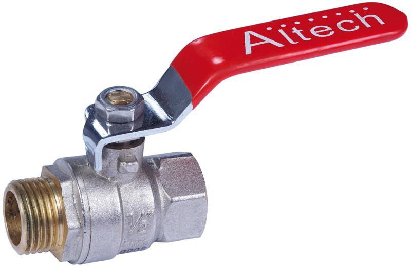 Vanne à sphère Altech mâle-femelle 1 1/4 D x bicolore ACS VBS MF 1 1/4 bacs 33X42