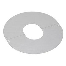 Plaque de propreté PGI, pente 30 - 40°, diamètre 80 / 130 mm PPI30 / 40° 80PGI Réf. 37080427/9999