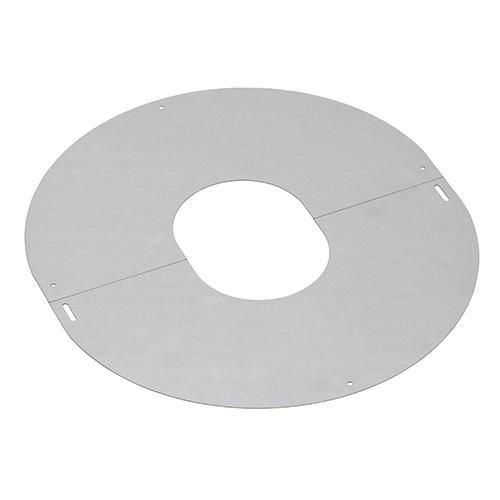 Plaque de propreté PGI, pente 30 - 40°, diamètre 80 / 130 mm PPI30 / 40° 80PGI Réf. 37080427/9999