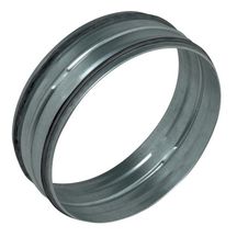 Raccord mâle galvanisé à joint - Diamètre 125 mm  11098162