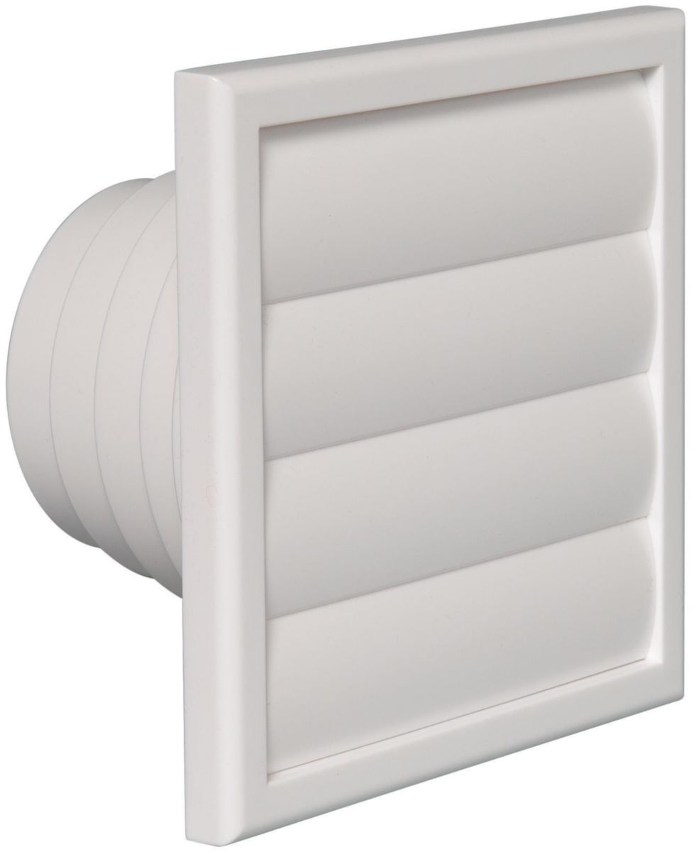 ALDES Grille en plastique rejet d