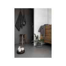 Gedotec Panier Linge Sale Métallique - Corbeille Rangement Chambre, Dressing, Salle De Bain, Buanderie Et Cuisine - Rail Suspension Murale Pratique - Acier Blanc RAL 9010