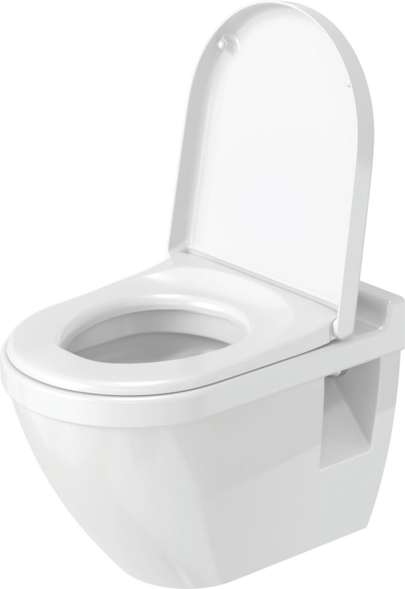 DURAVIT Cuvette STARCK 3, 36x54, suspendue, à fond creux, Blanc réf