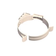 Collier blanc adaptable aux diamètres 100 et 125 réf. 169028