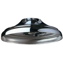 Pomme de douche suspendue Tempostop femelle15 x 21 à galerie chromée diamètre 85 : réf. 715000