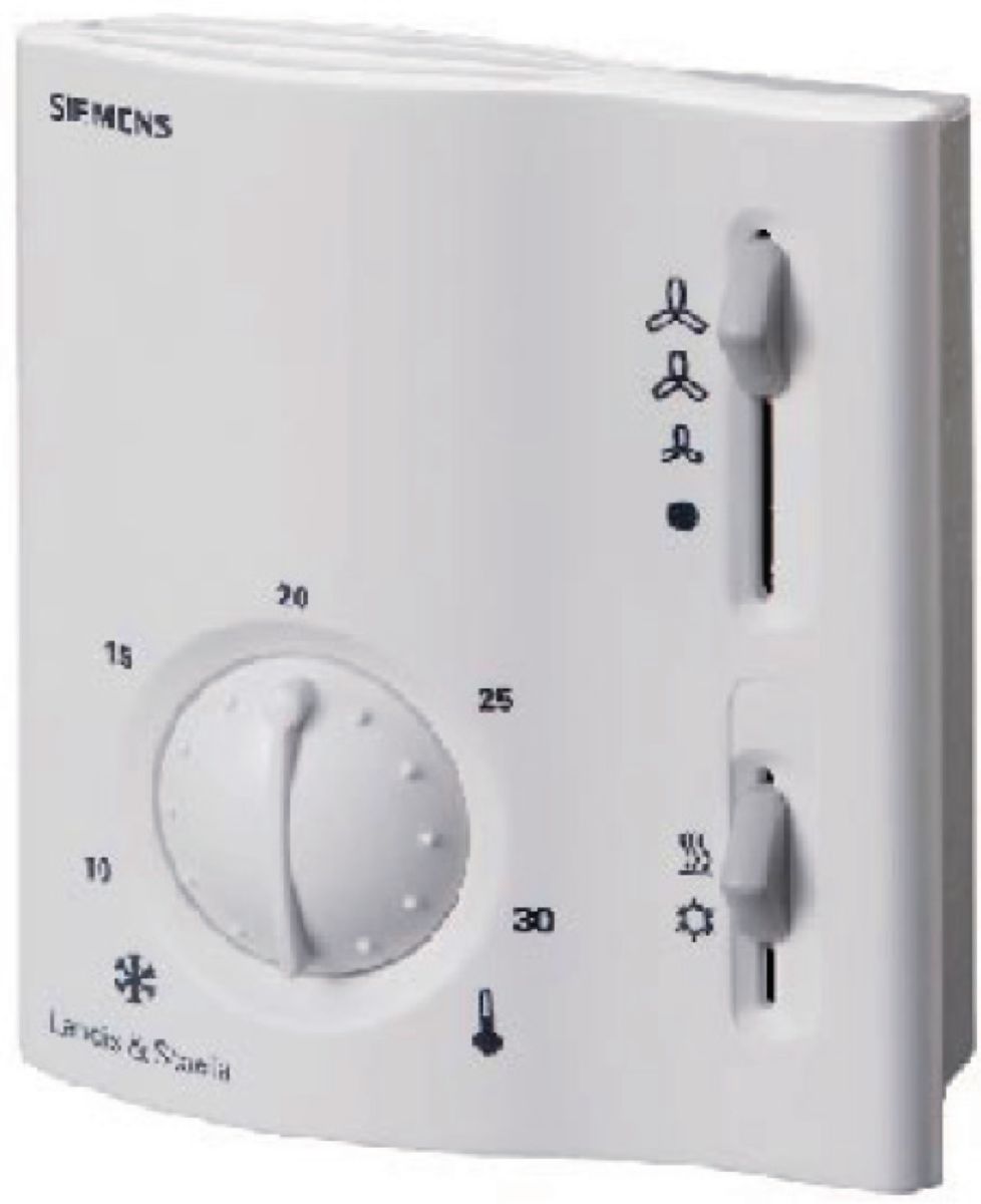 SIEMENS Thermostat d'ambiance VC4T C/F RAB31 réf. S55770T229 Cedeo