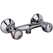 Mélangeur douche Alterna Primeo2, croisillons métal, NF chromé