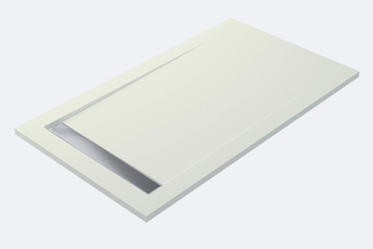 Receveur de douche Line X Kromat Lisse 80x200 Pietra Réf. SLIS0562-PIE