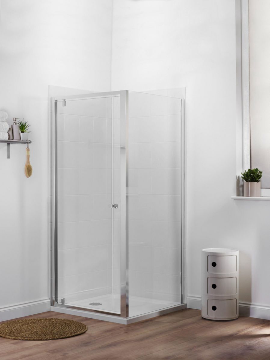 JACOB DELAFON Paroi de douche fixe SERENITY 90 cm chrome E14F90GA Cedeo