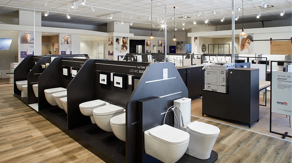 Magasin salle de bain à Rouen Rive Droite | Envie de salle de bain