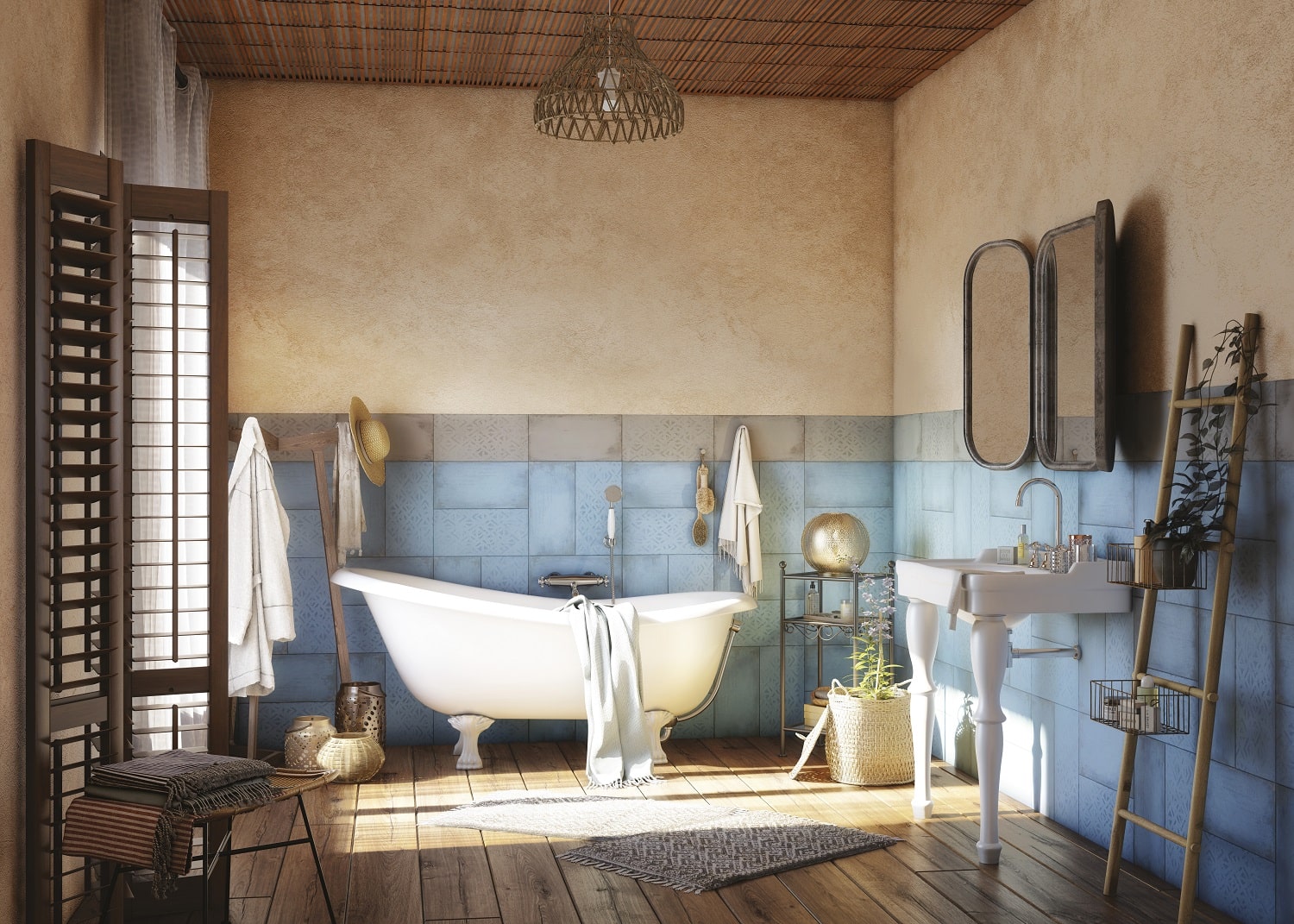 6 Idees Pour Carreler En Beaute Et A Petit Prix La Salle De Bain Cedeo