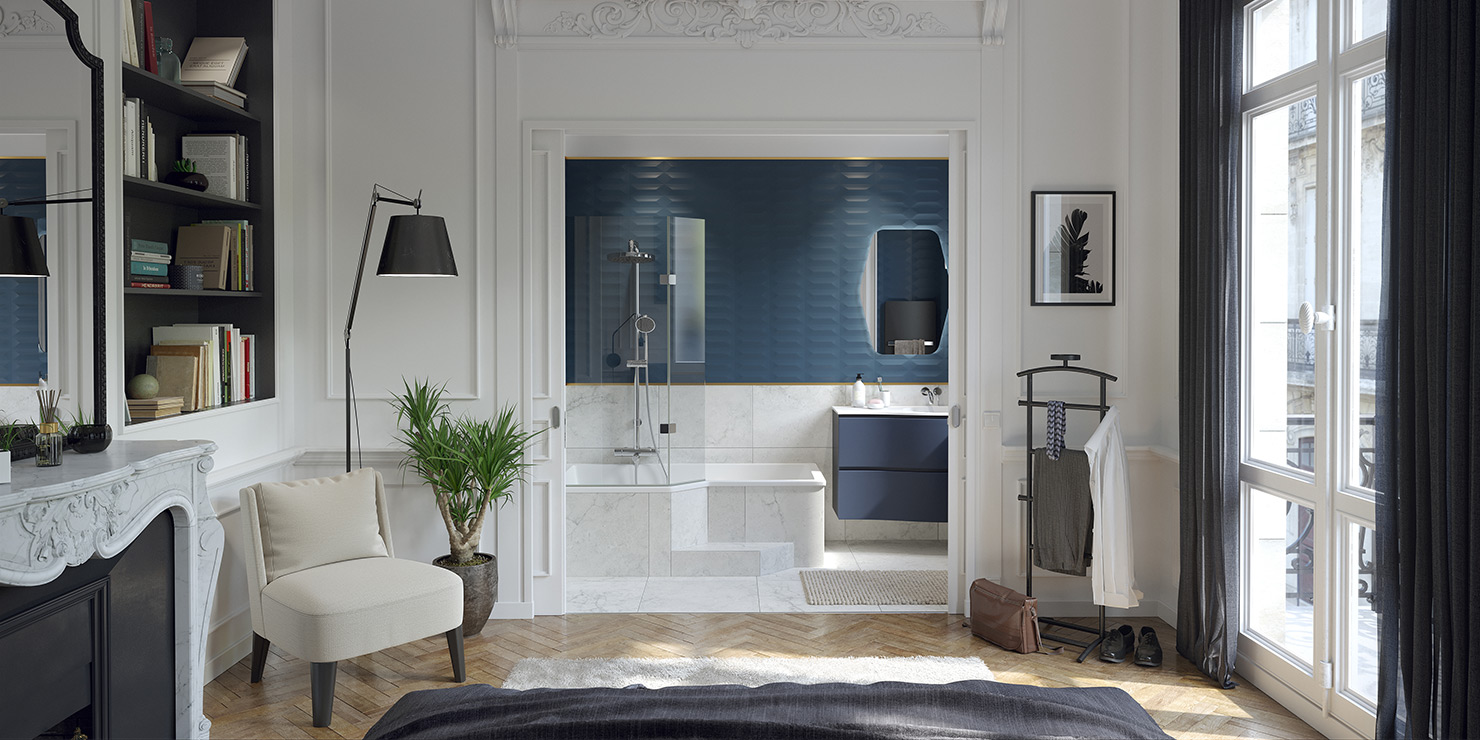 Salle de bain style Classique Chic | Cedeo