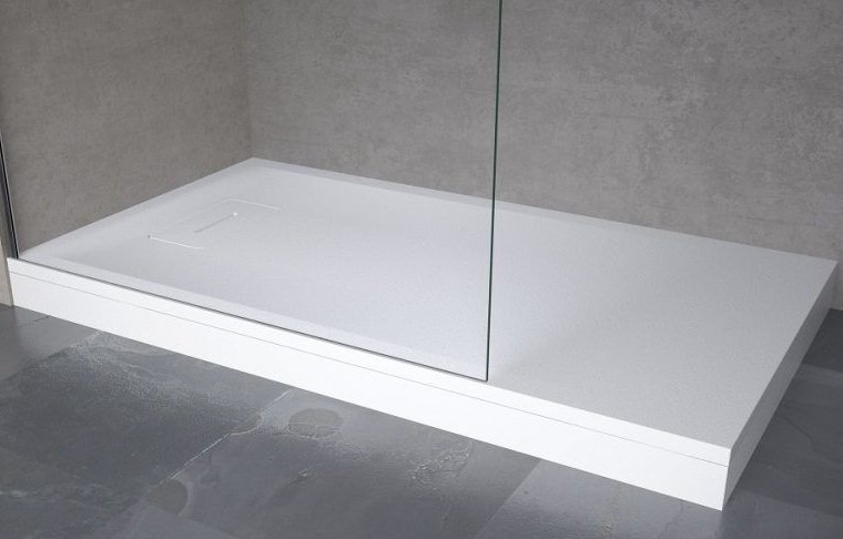 Receveur Alterna Daily'o 140 X 90 Cm Ardoise Blanc