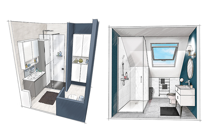 Amenager Une Petite Salle De Bain Nos Idees Pour Tout Integrer Cedeo