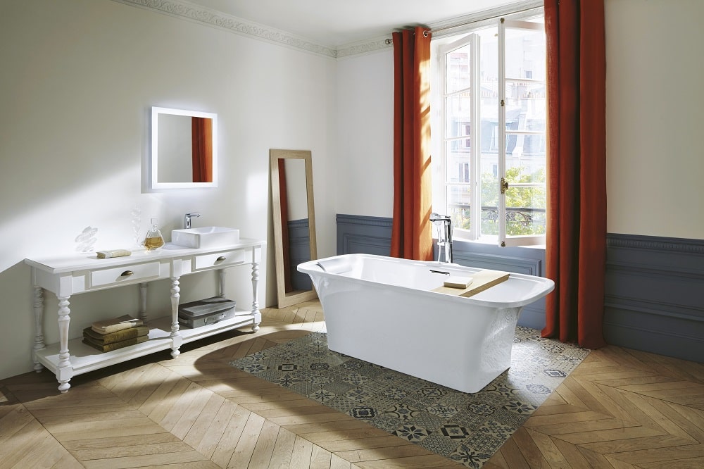 Agencer Votre Salle De Bain Autour D Une Baignoire Ilot Cedeo